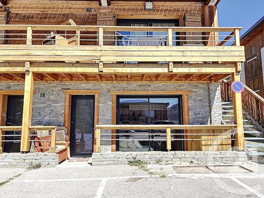 Appartement En Chalet 4 Etoiles Huez Exterior foto