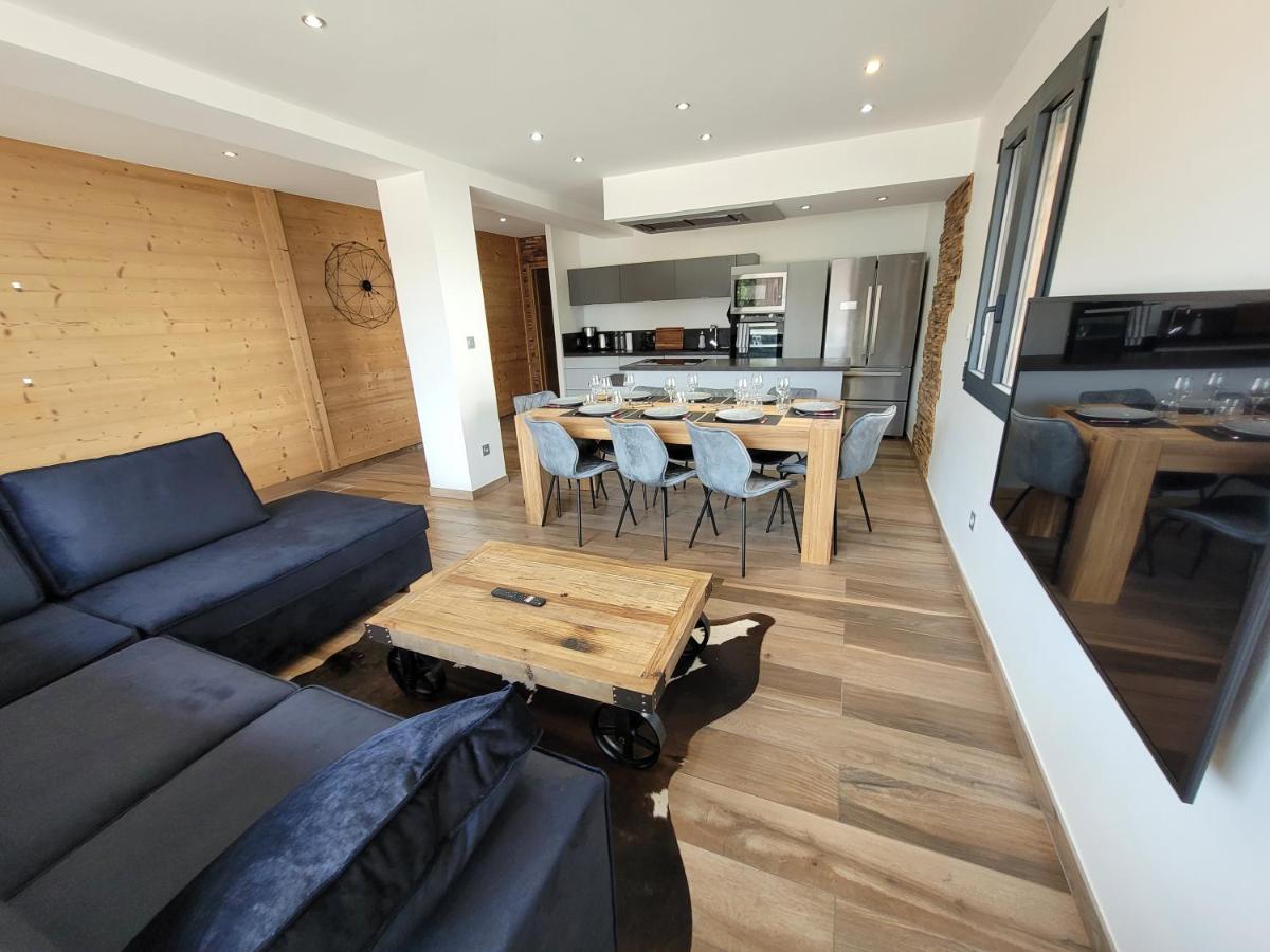 Appartement En Chalet 4 Etoiles Huez Exterior foto