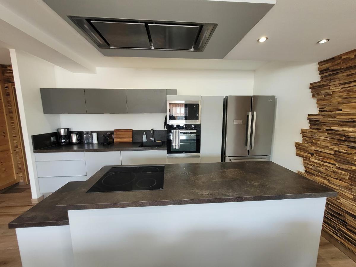 Appartement En Chalet 4 Etoiles Huez Exterior foto